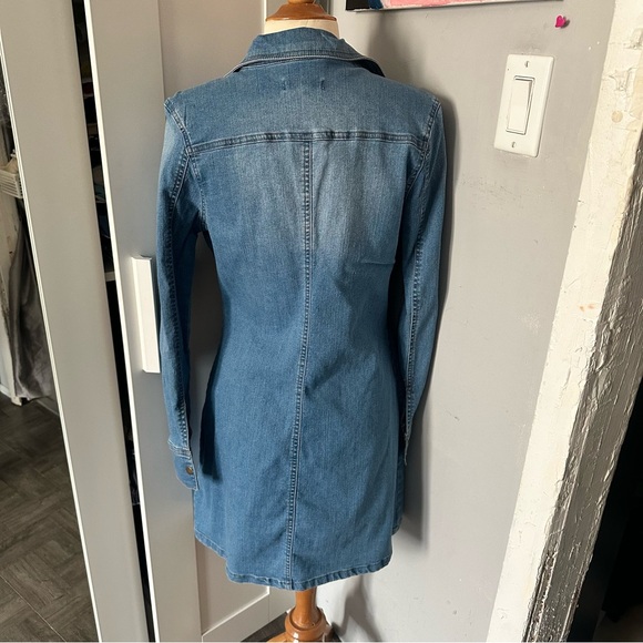 Dollhouse | denim dress size medium - Picture 5 of 6
